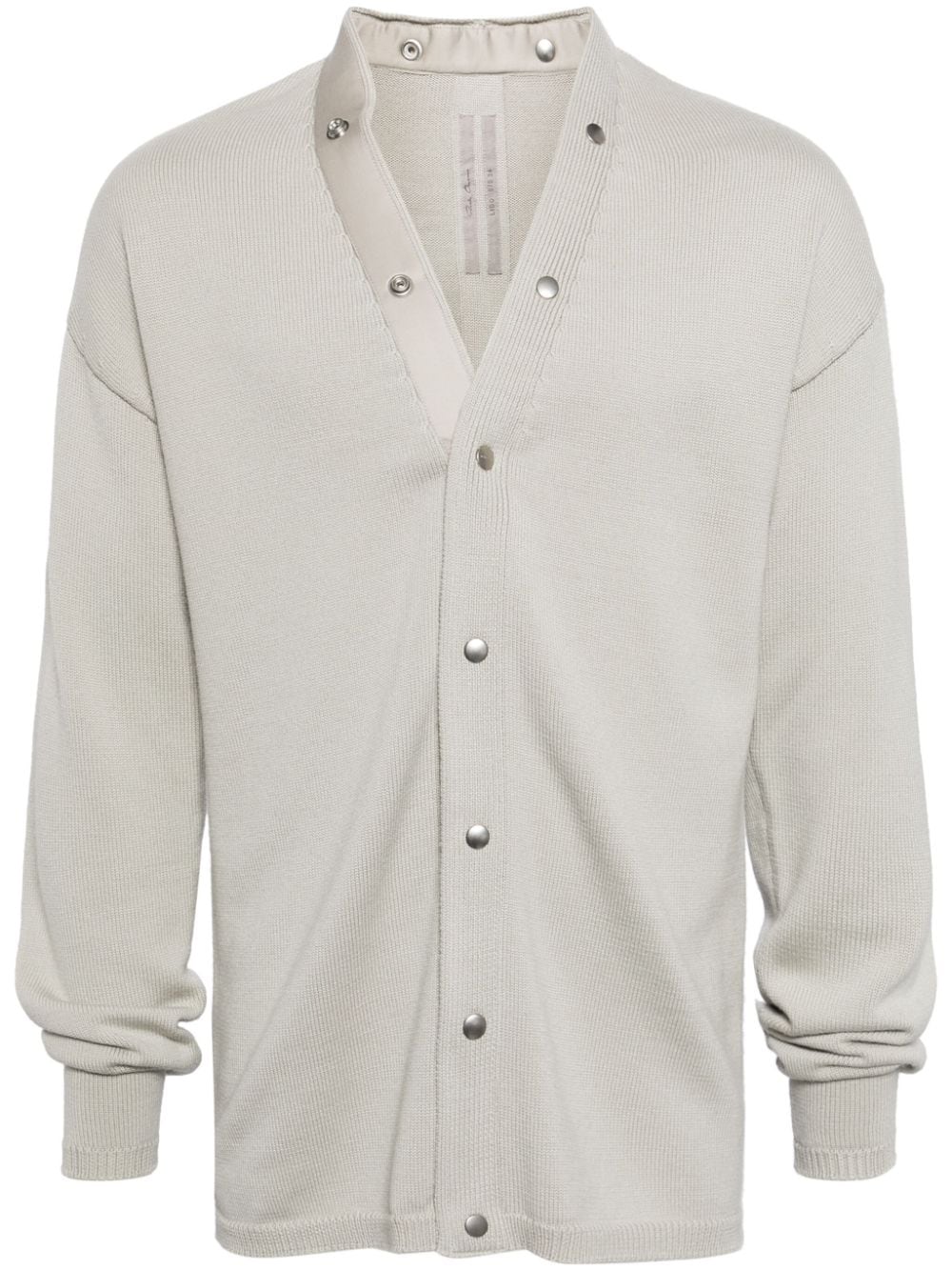 Rick Owens Peter V-neck wool cardigan - Neutrals von Rick Owens