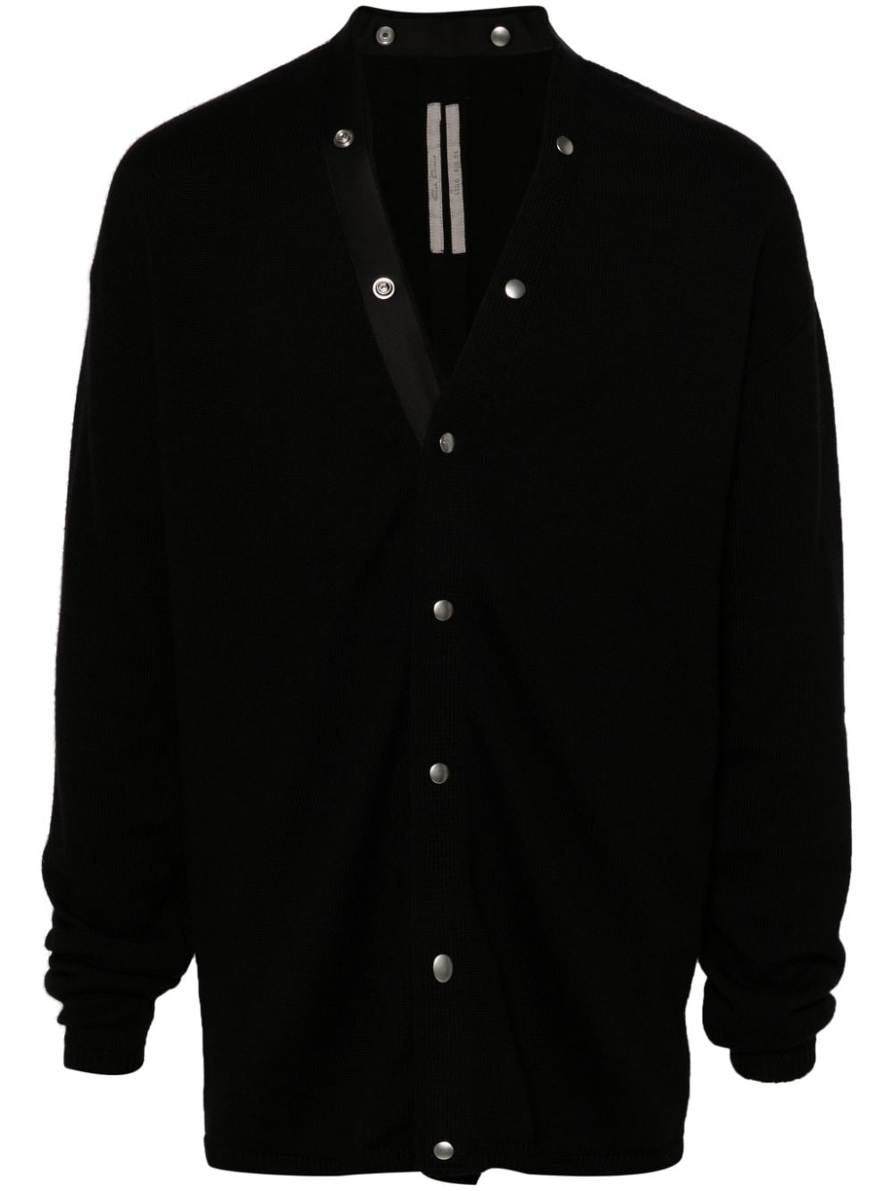 Rick Owens Peter decorative button-detail cardigan - Black von Rick Owens