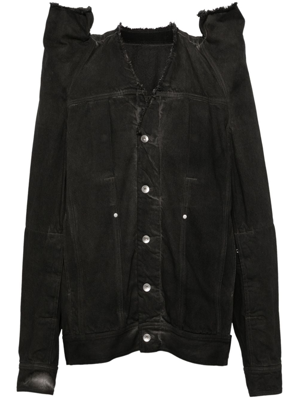 Rick Owens Tec Worker denim jacket - Grey von Rick Owens