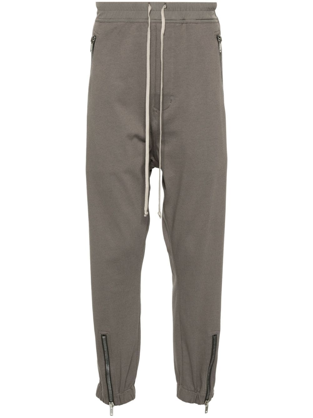 Rick Owens Tectual organic-cotton track pants - Grey von Rick Owens