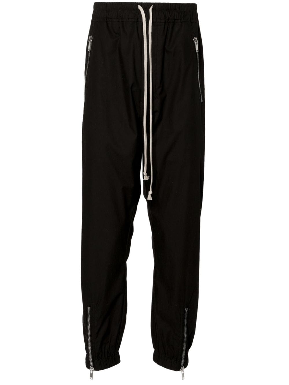 Rick Owens Tecuatl drop-crotch track pants - Black von Rick Owens