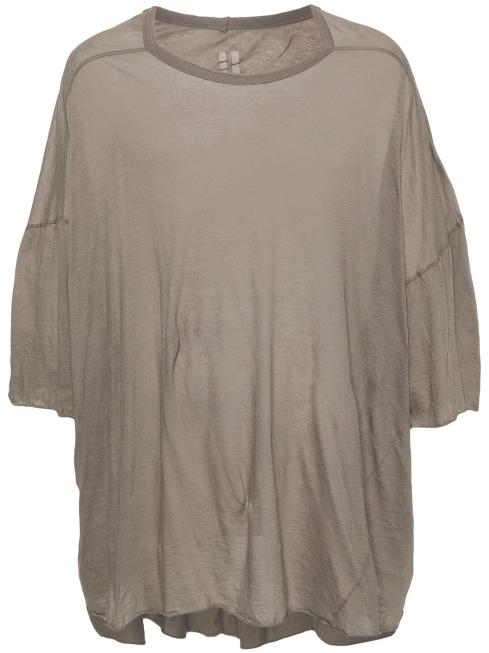 Rick Owens Tommy T semi-sheer T-shirt - Brown von Rick Owens