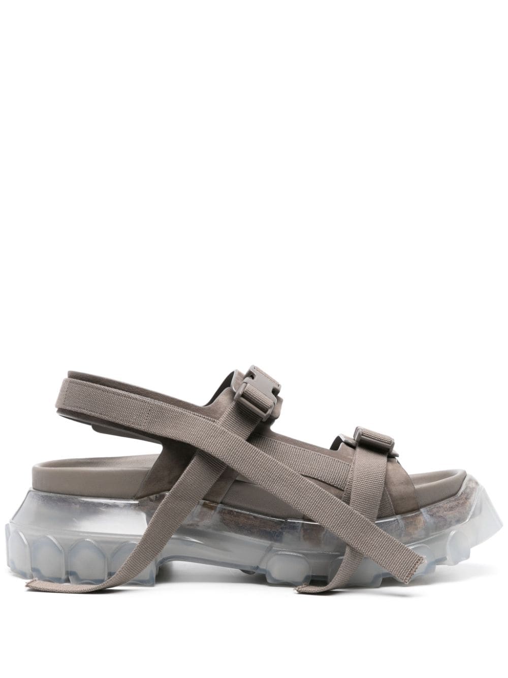 Rick Owens Tractor chunky leather sandals - Neutrals von Rick Owens