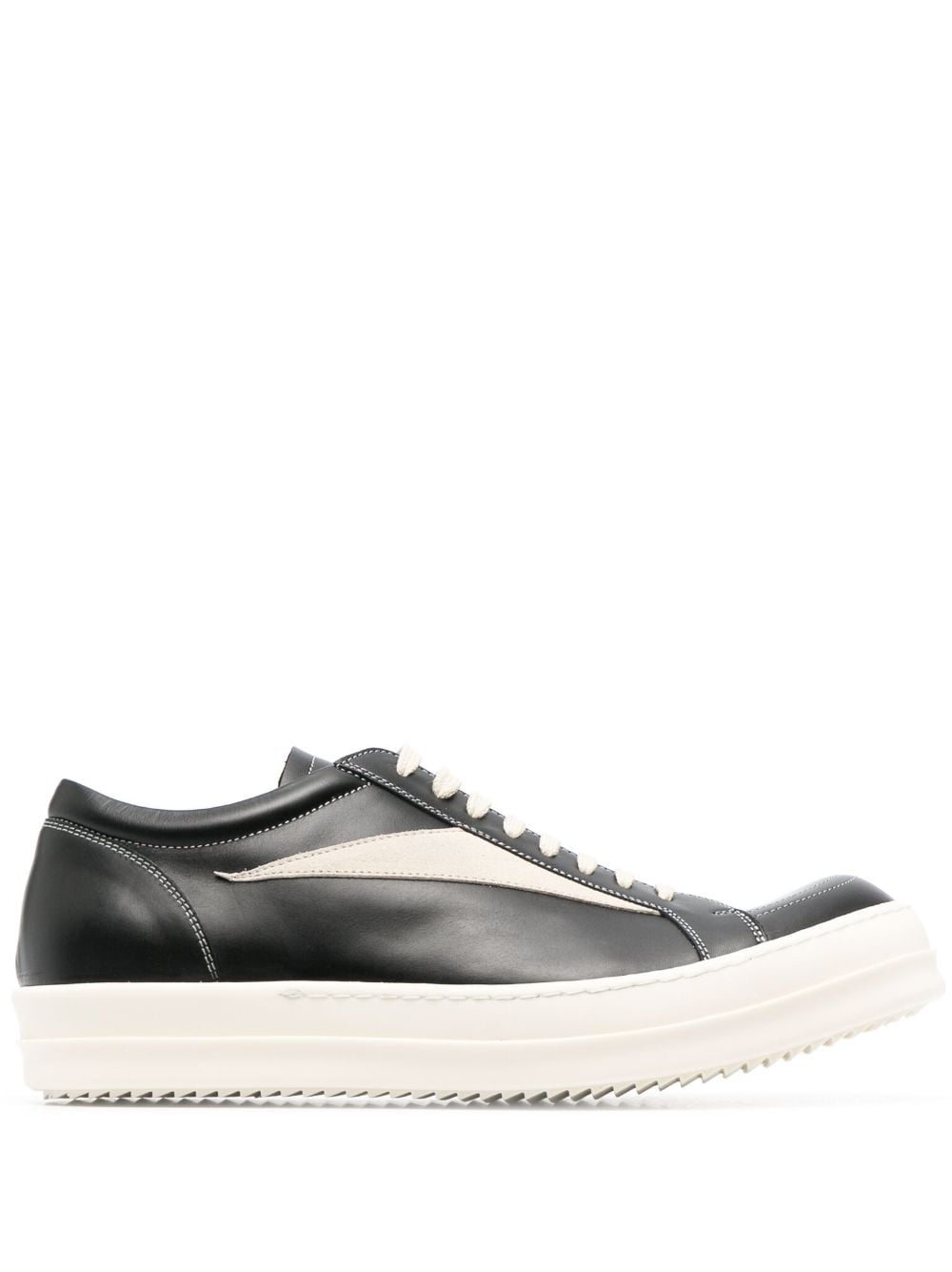 Rick Owens Vintage low-top leather sneakers - Black von Rick Owens