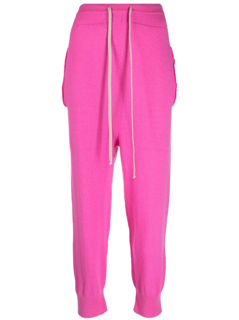 Rick Owens cashmere track pants - Pink von Rick Owens