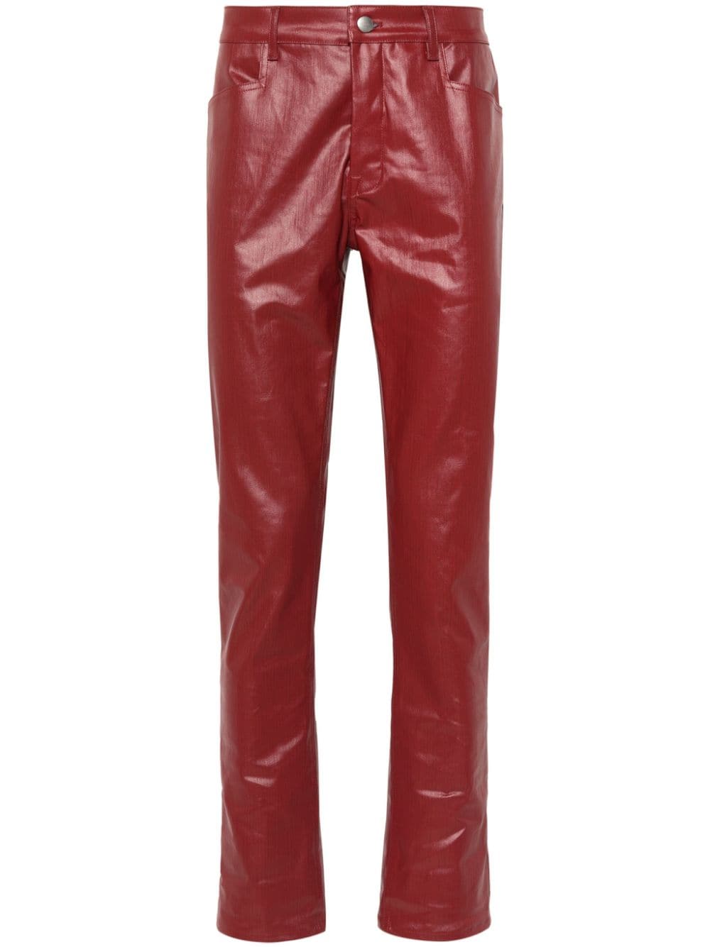 Rick Owens coated tapered trousers von Rick Owens