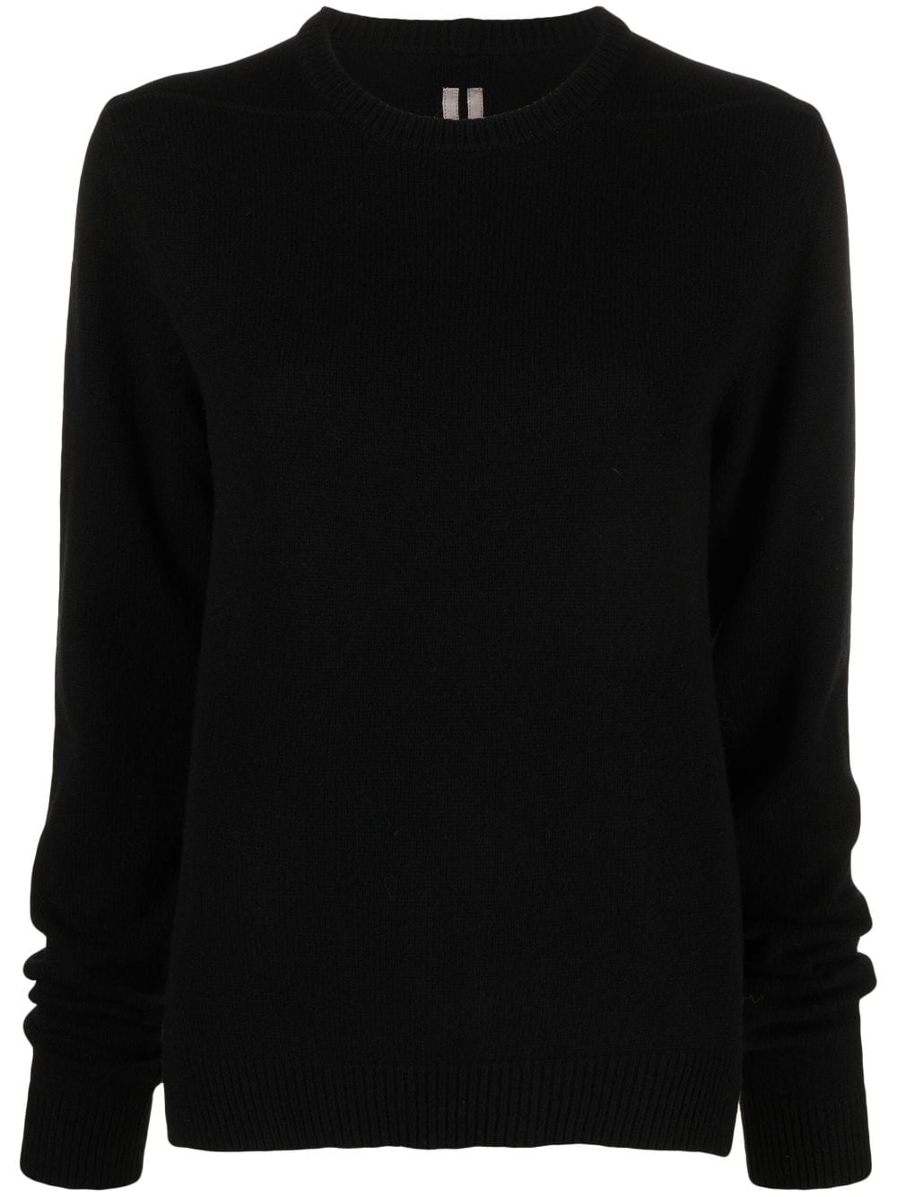 Rick Owens crew-neck cashmere-wool jumper - Black von Rick Owens