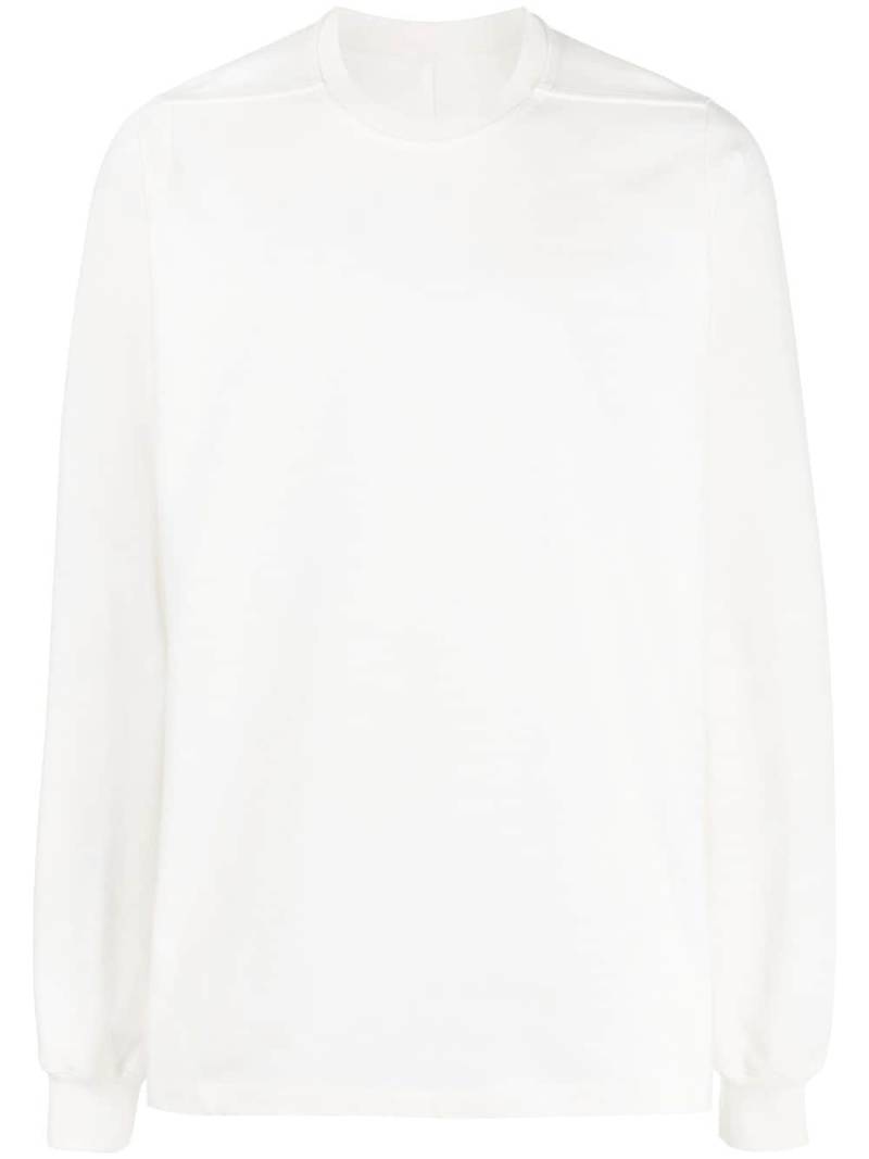 Rick Owens crew neck pullover sweatshirt - Neutrals von Rick Owens