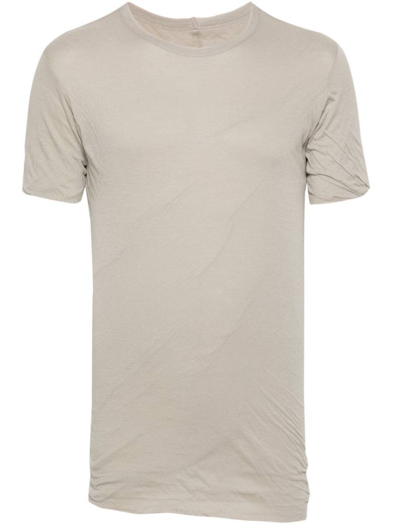 Rick Owens crinkled cotton T-shirt - Grey von Rick Owens