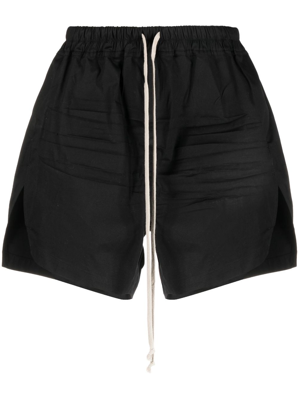 Rick Owens drawstring cotton shorts - Black von Rick Owens