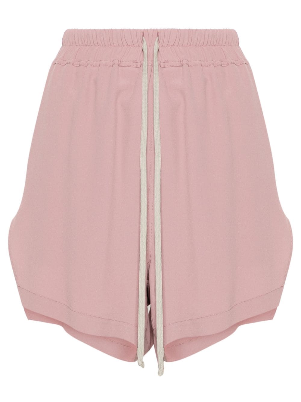 Rick Owens drawstring crepe shorts - Pink von Rick Owens