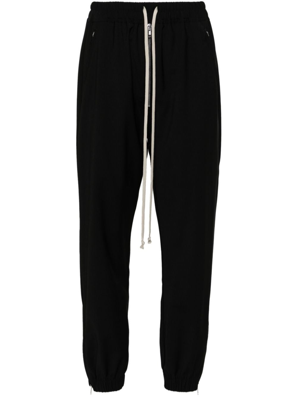 Rick Owens drawstring-waist track pants - Black von Rick Owens