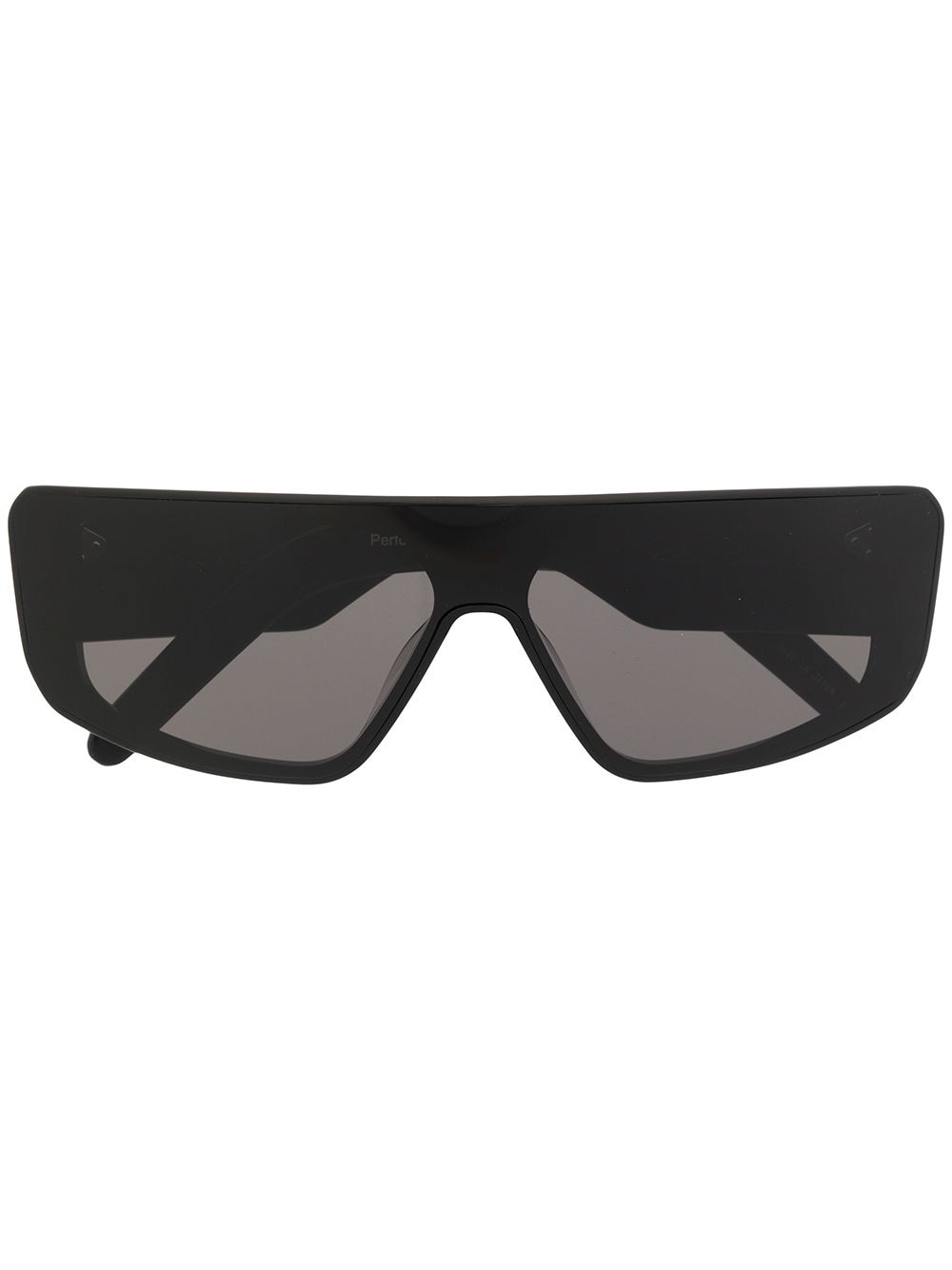 Rick Owens flat-top sunglasses - Black von Rick Owens