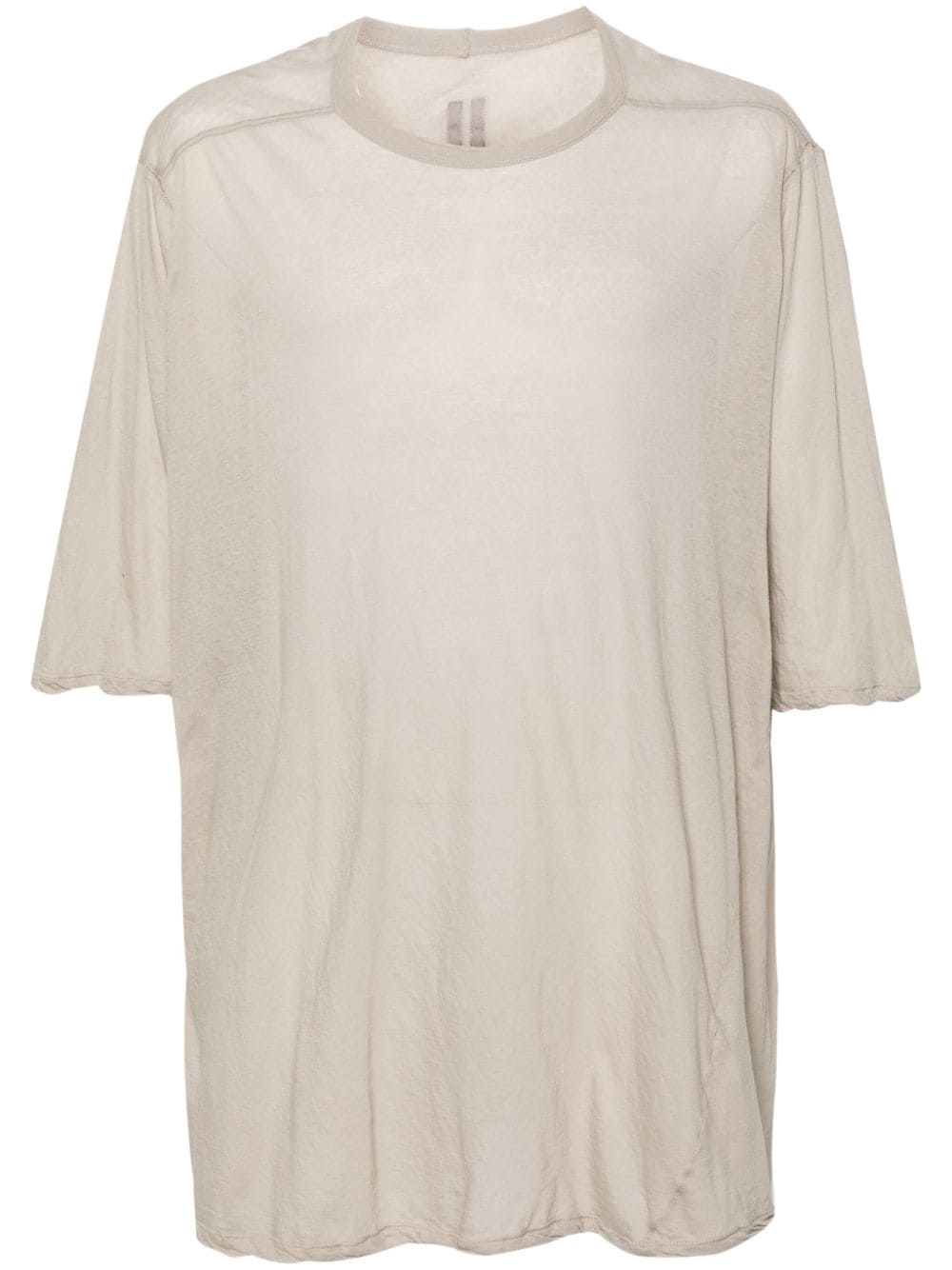 Rick Owens mélange organic cotton T-shirt - Grey von Rick Owens
