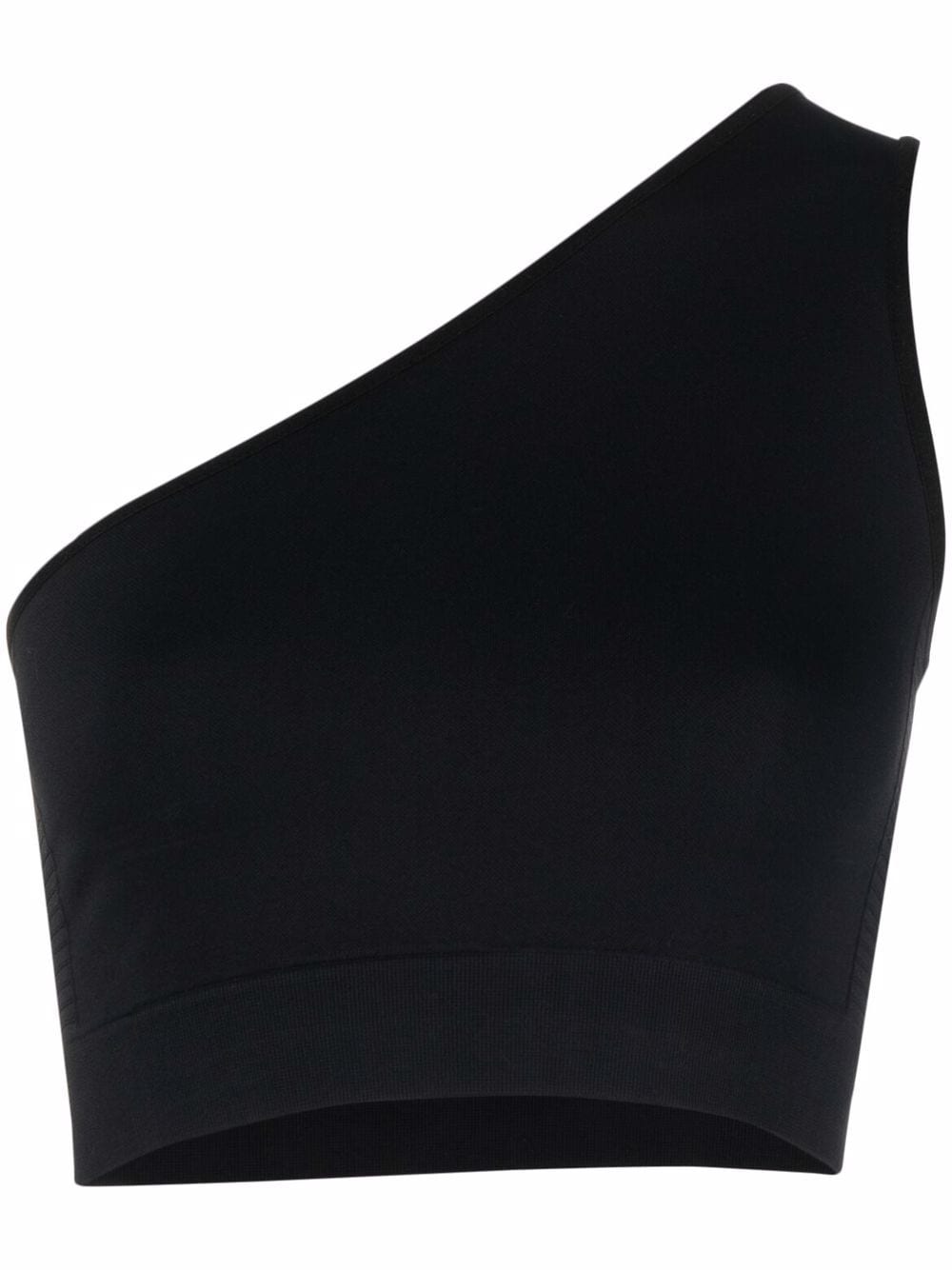 Rick Owens Athena one-shoulder crop top - Black von Rick Owens