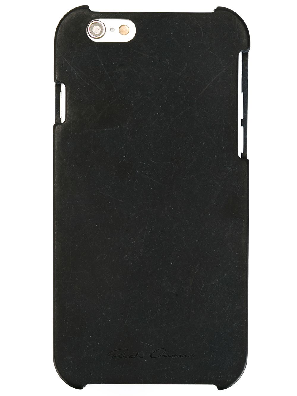 Rick Owens scratched effect iPhone 6 case - Black von Rick Owens
