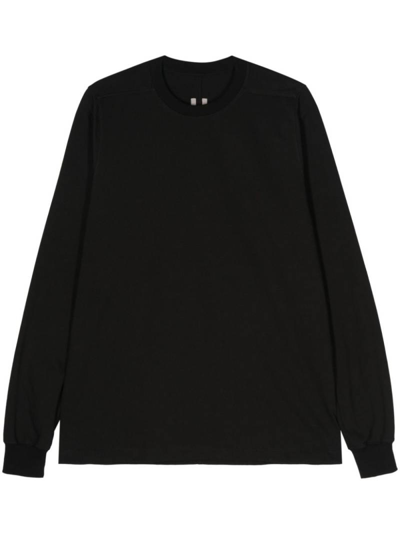 Rick Owens seam-detail cotton sweatshirt - Black von Rick Owens