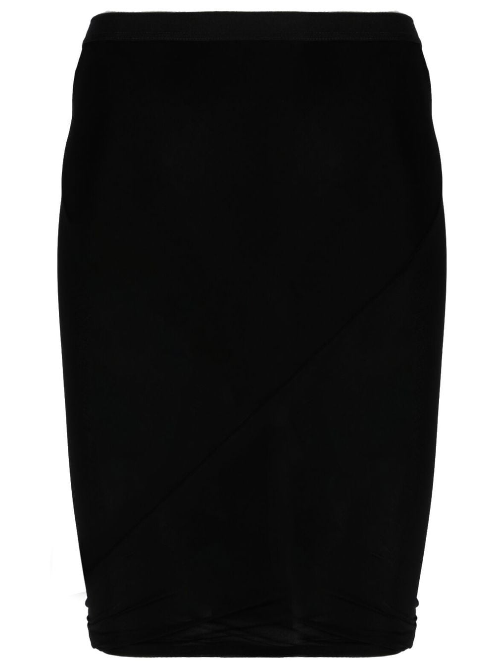 Rick Owens stretch pencil skirt - Black von Rick Owens