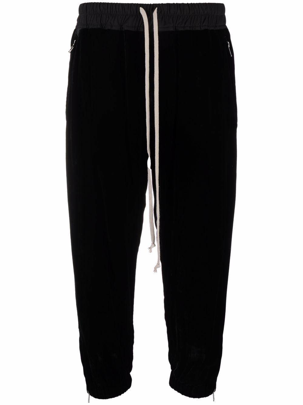 Rick Owens three-quarter length trousers - Black von Rick Owens