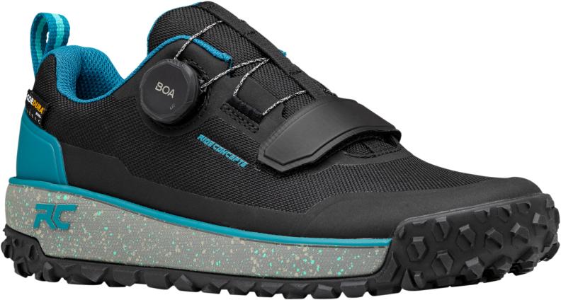 Ride Concepts Damen Schuhe Flume Flat Boa - schwarz-tahoe blau (Grösse: 39.5) von Ride Concepts
