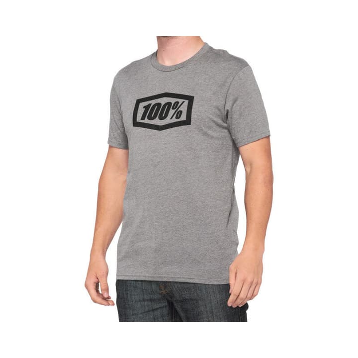 100% Icon T-Shirt grau von 100%