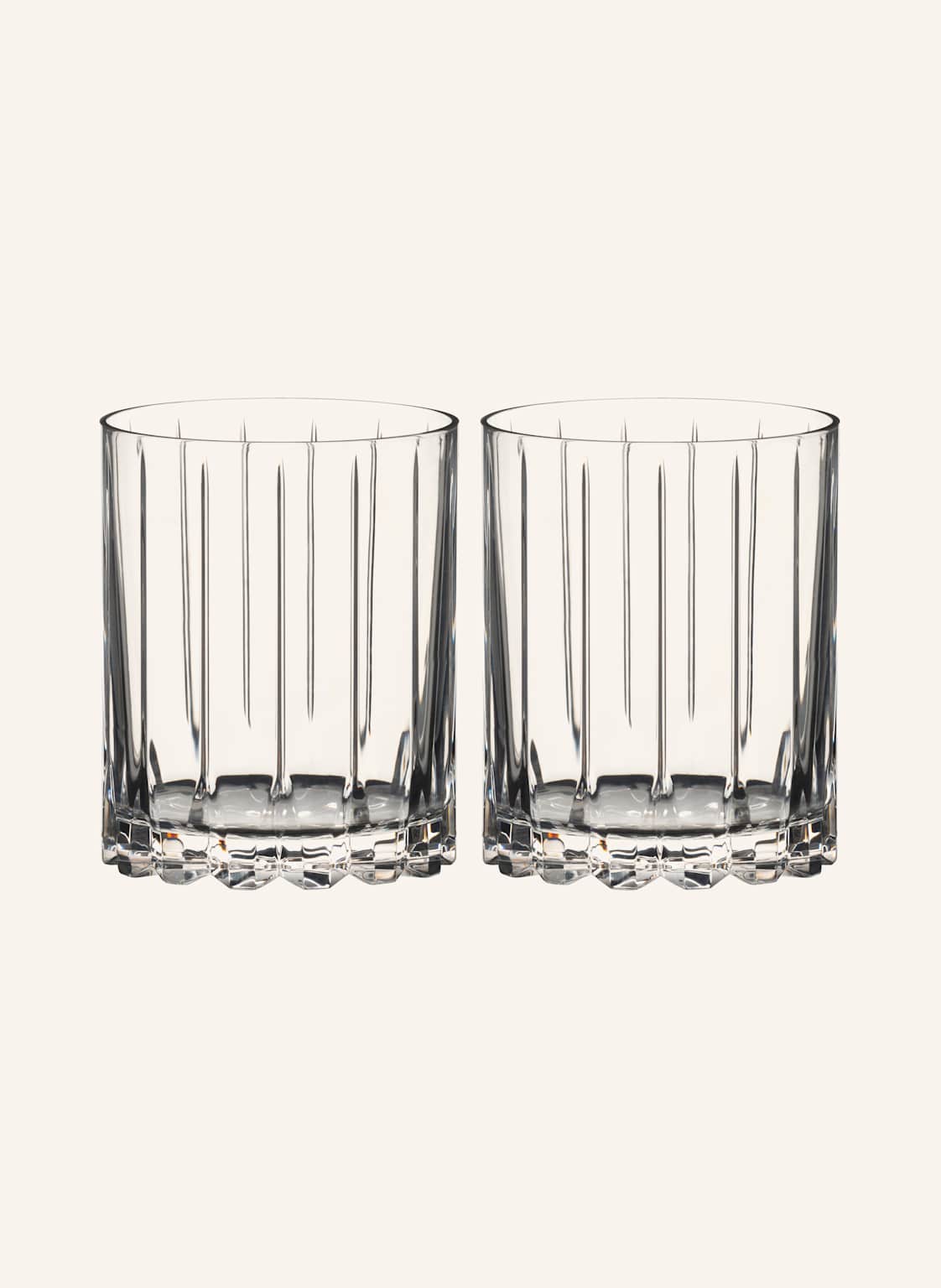 Riedel 2er-Set Trinkgläser Retail Double Rock transparent Riedel 2er-Set Trinkgläser Retail Double Rock transparent von Riedel