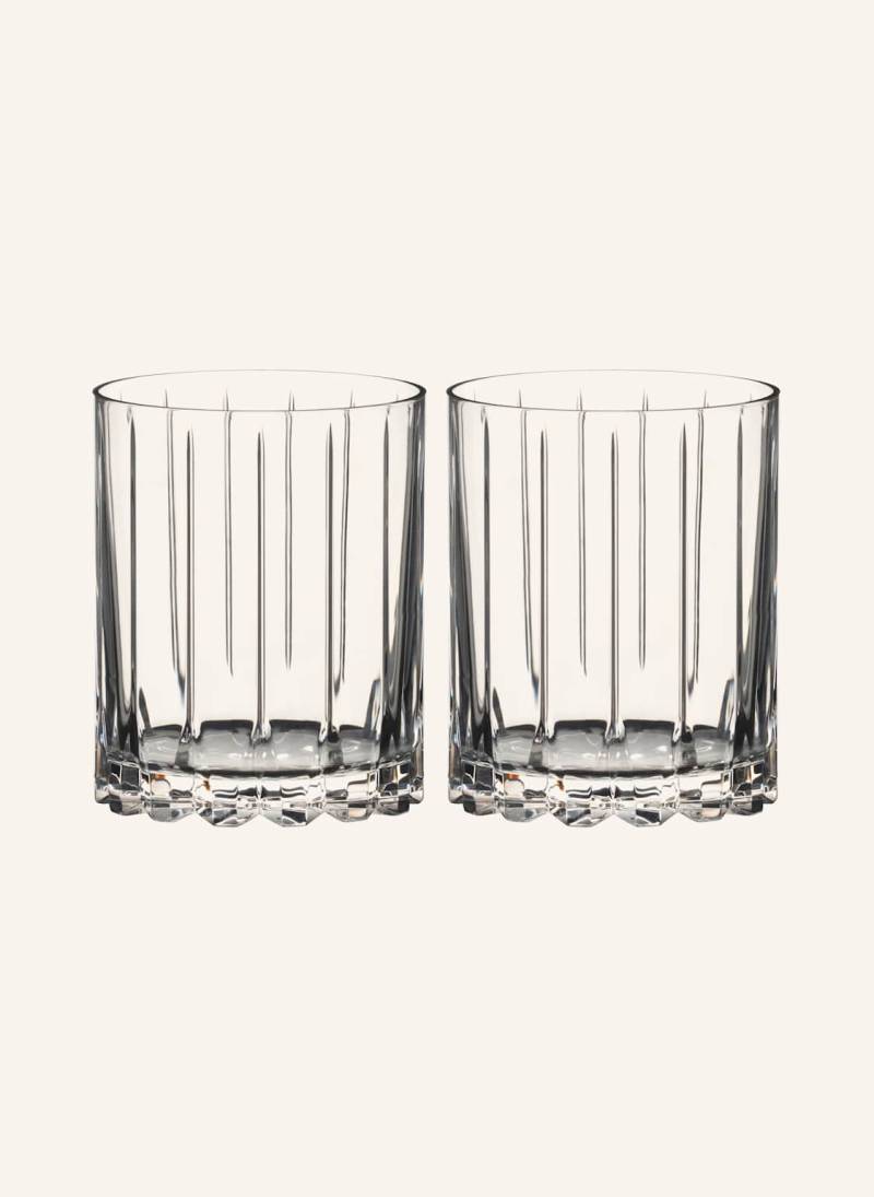 Riedel 2er-Set Trinkgläser Retail Double Rock transparent von Riedel