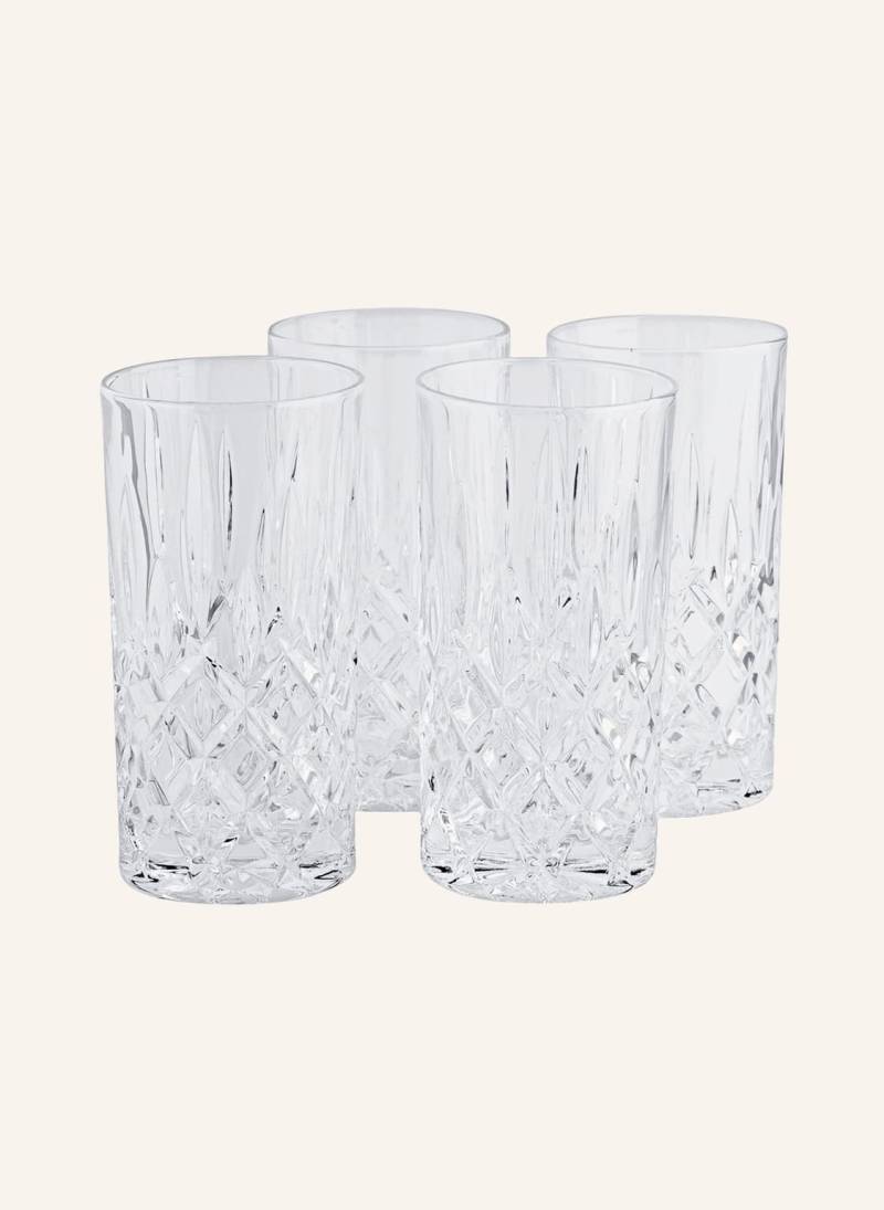 Riedel 4er Set Longdrinkgläser Vivant transparent von Riedel
