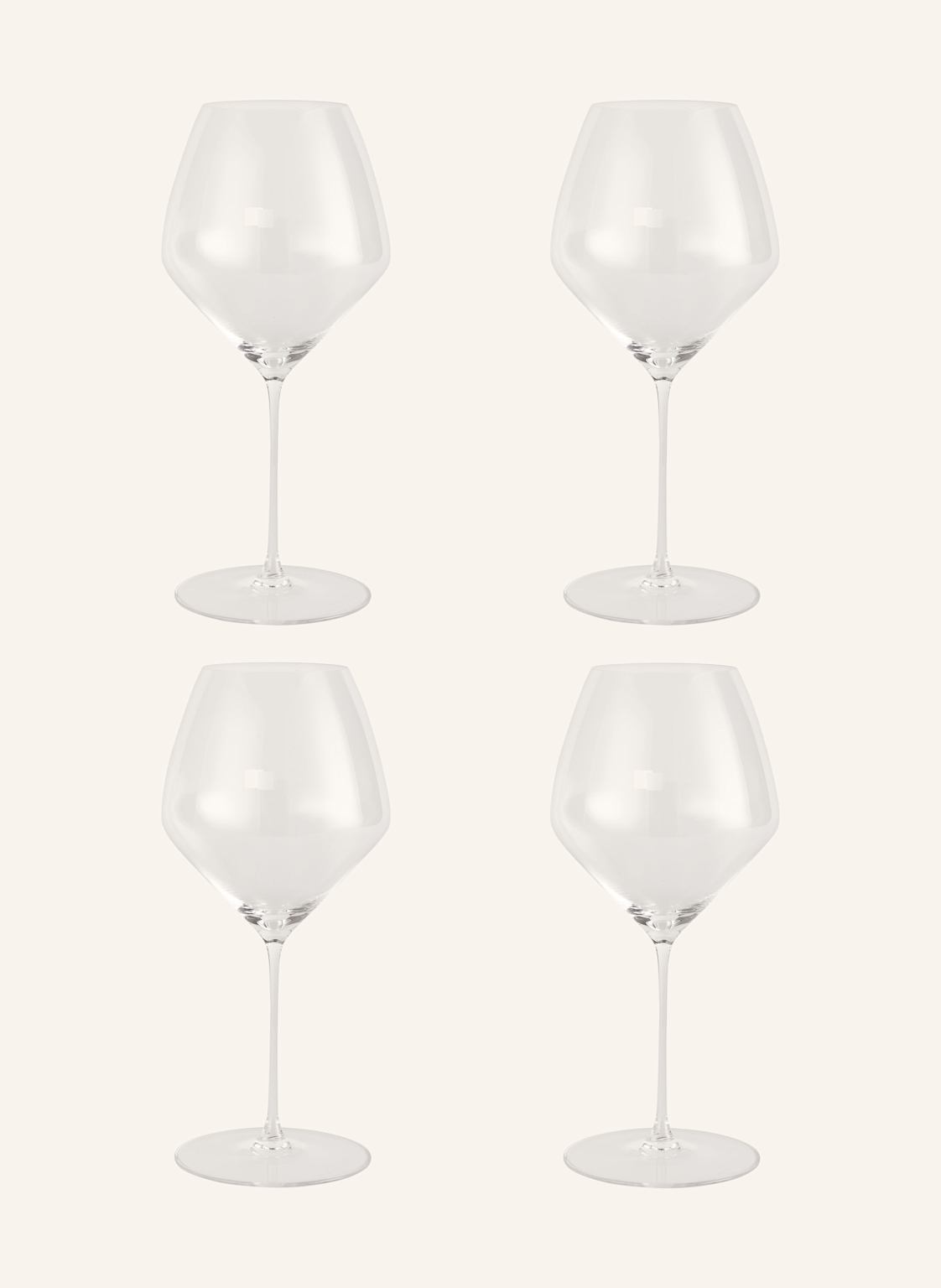 Riedel 4er-Set Weingläser Veloce Pinot Noir transparent Riedel 4er-Set Weingläser Veloce Pinot Noir transparent von Riedel