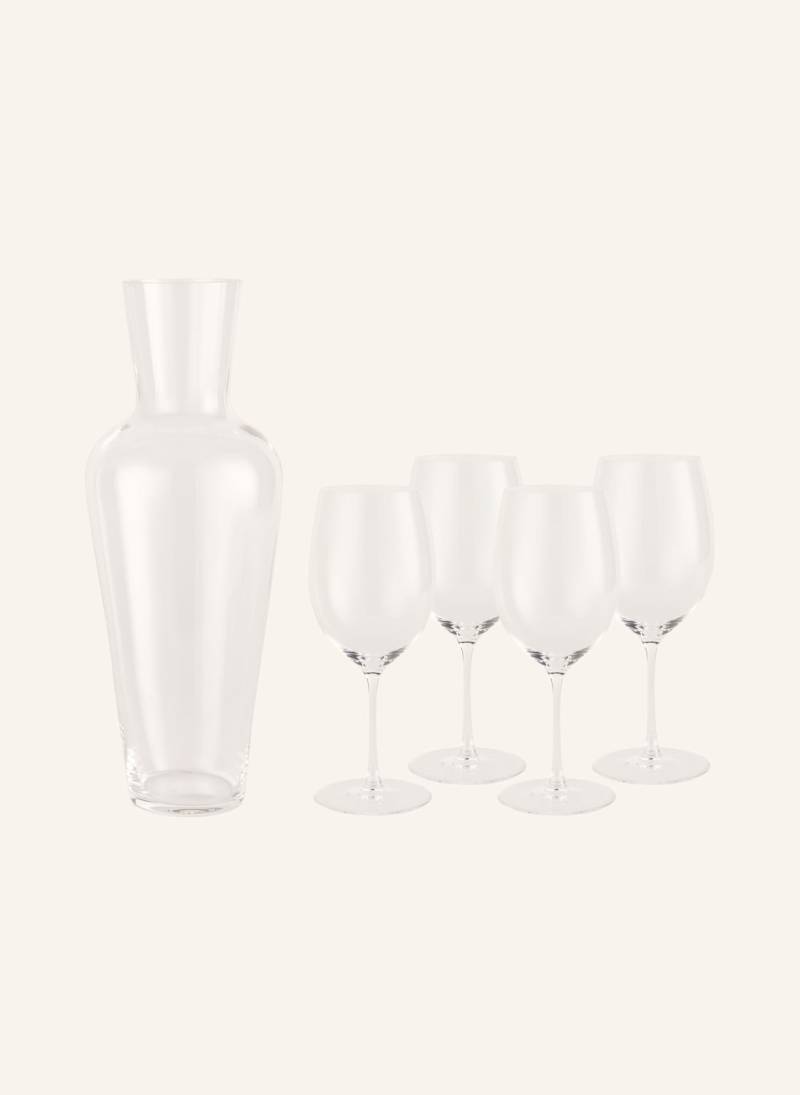 Riedel 4er-Set Weingläser Veritas Cabernet Mit Dekanter transparent von Riedel
