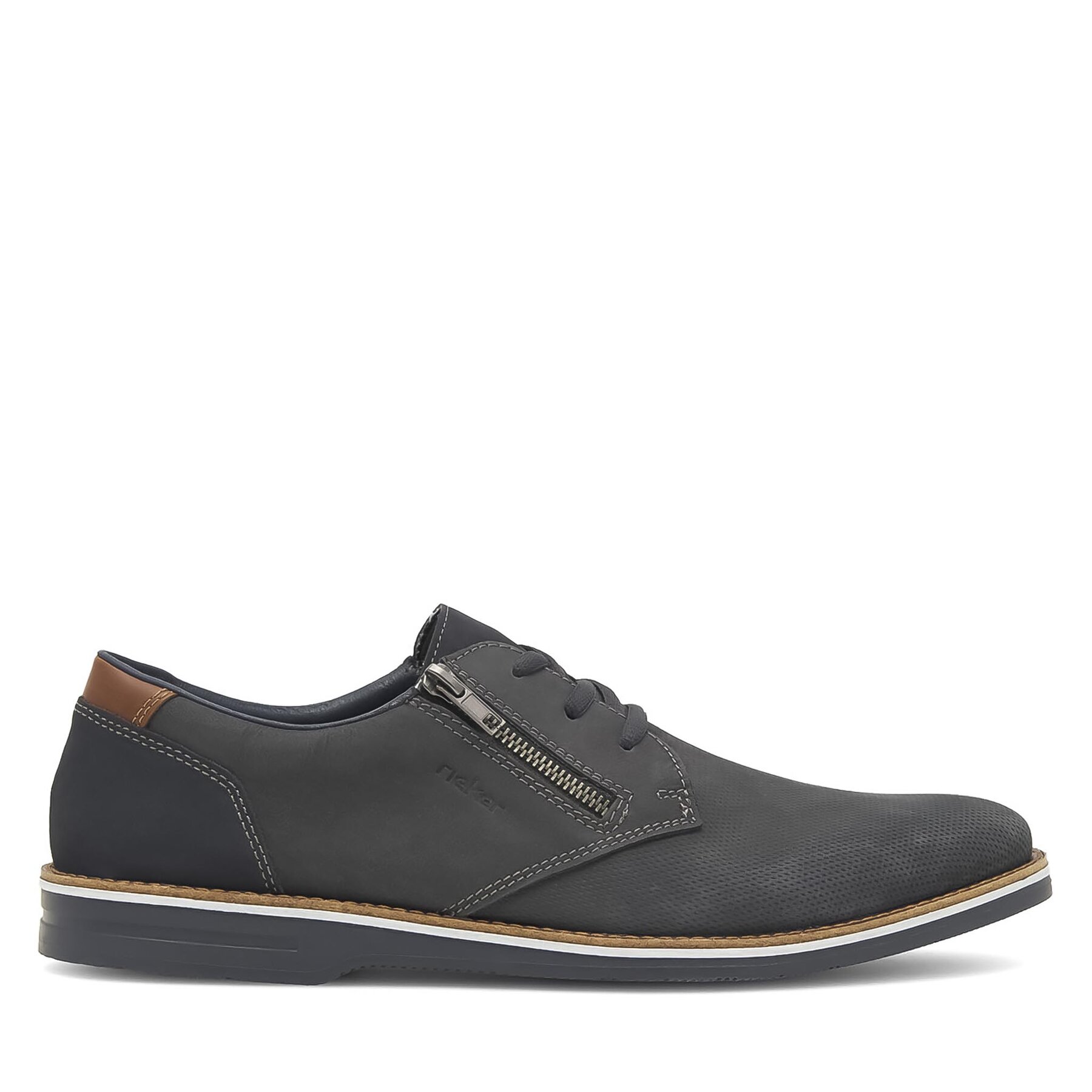 Halbschuhe Rieker 12500-14 Navy von Rieker