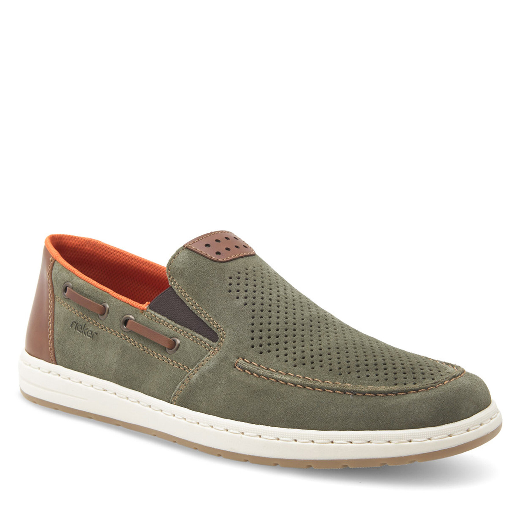 Halbschuhe Rieker 18266-54 Green von Rieker