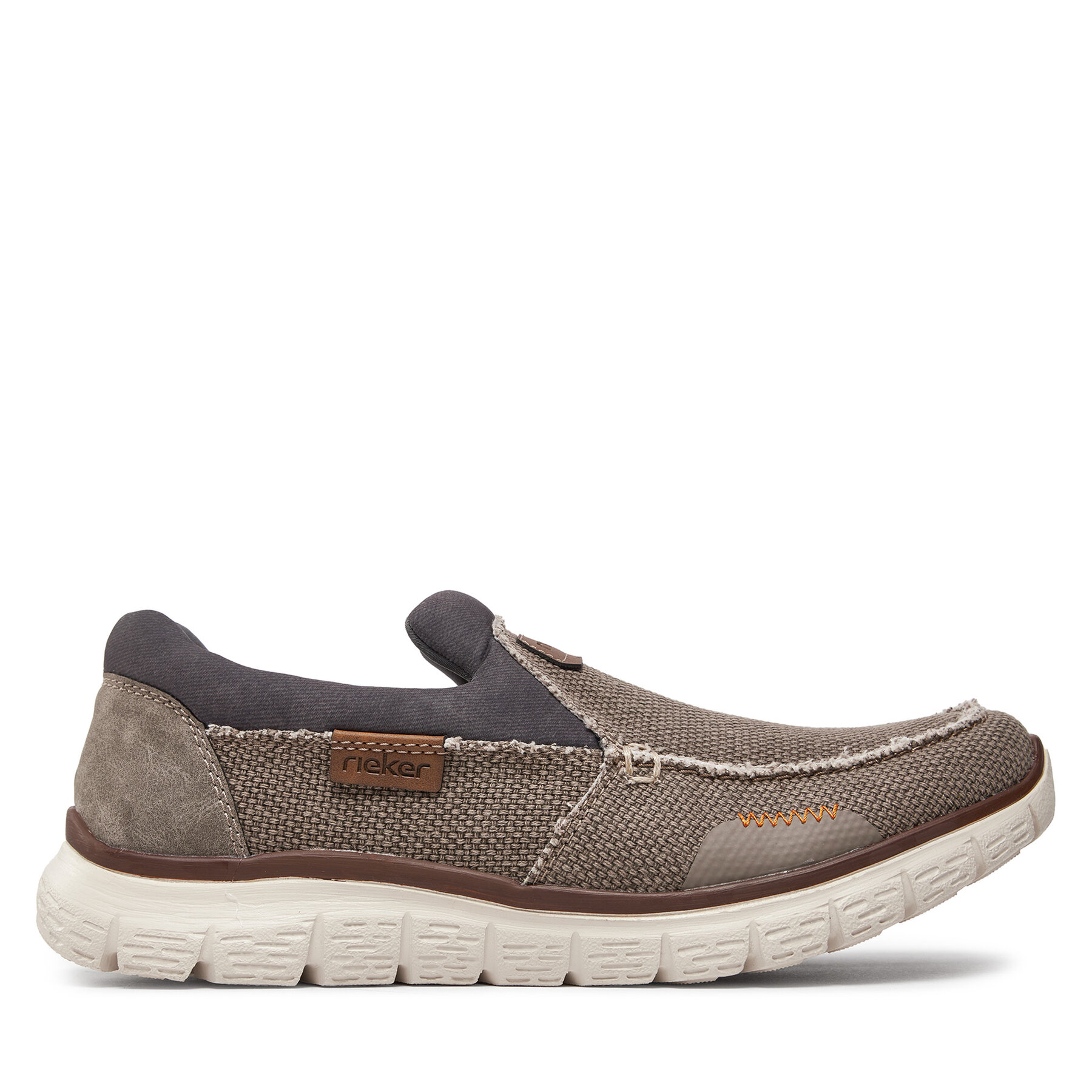 Halbschuhe Rieker B6651-64 Beige von Rieker