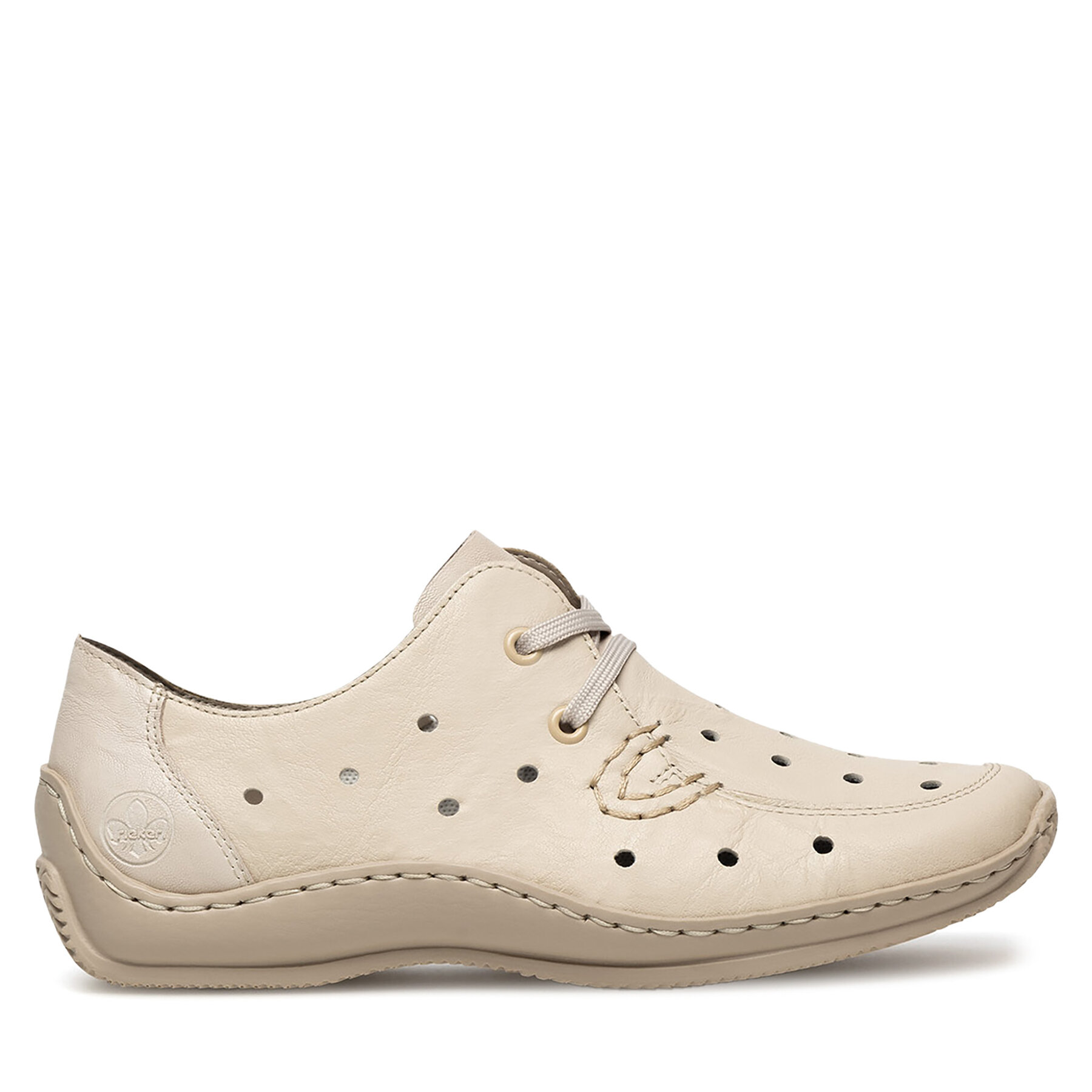 Halbschuhe Rieker L1715-60 Beige Halbschuhe Rieker L1715-60 Beige von Rieker
