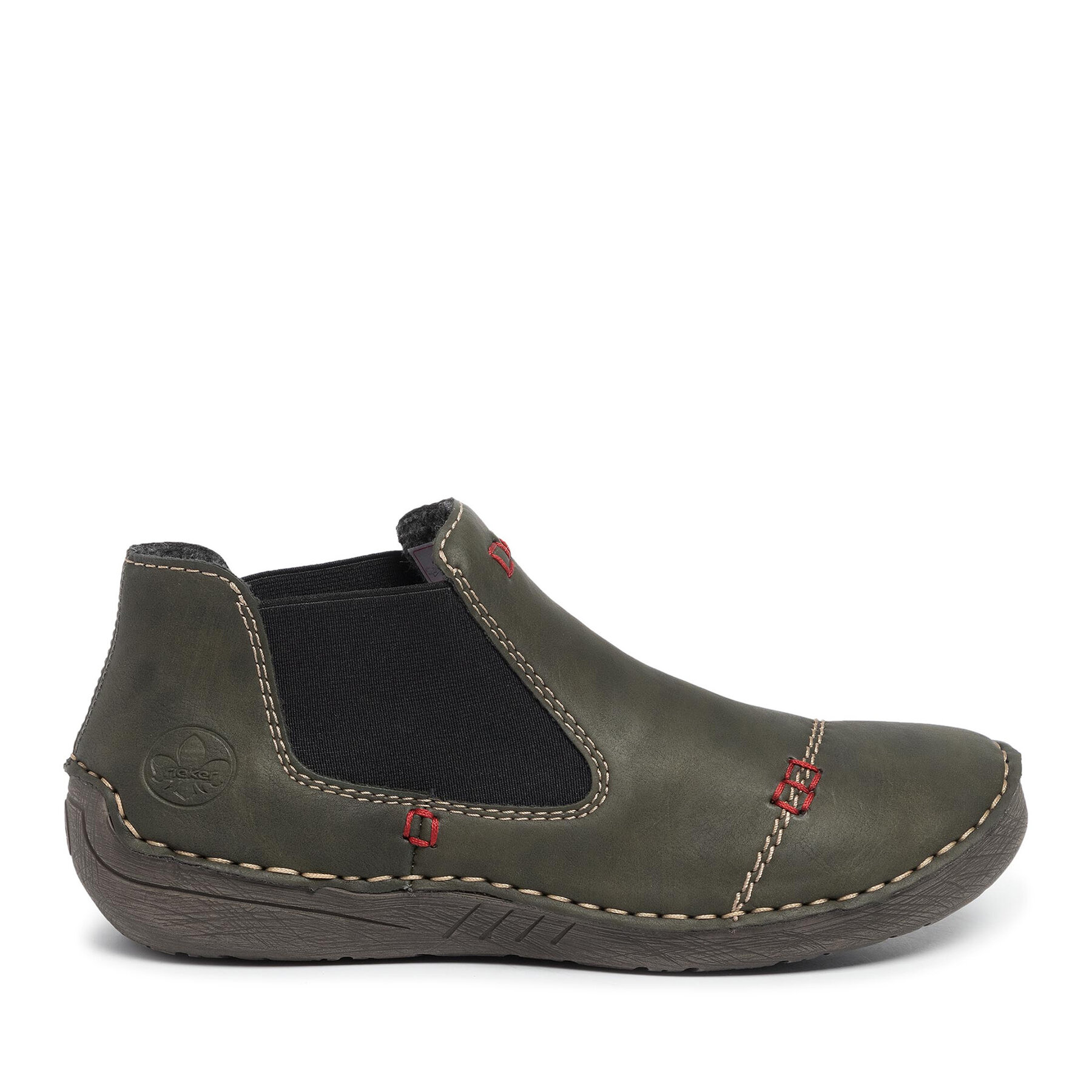 Klassische Stiefeletten Rieker 52590-54 Khakifarben von Rieker