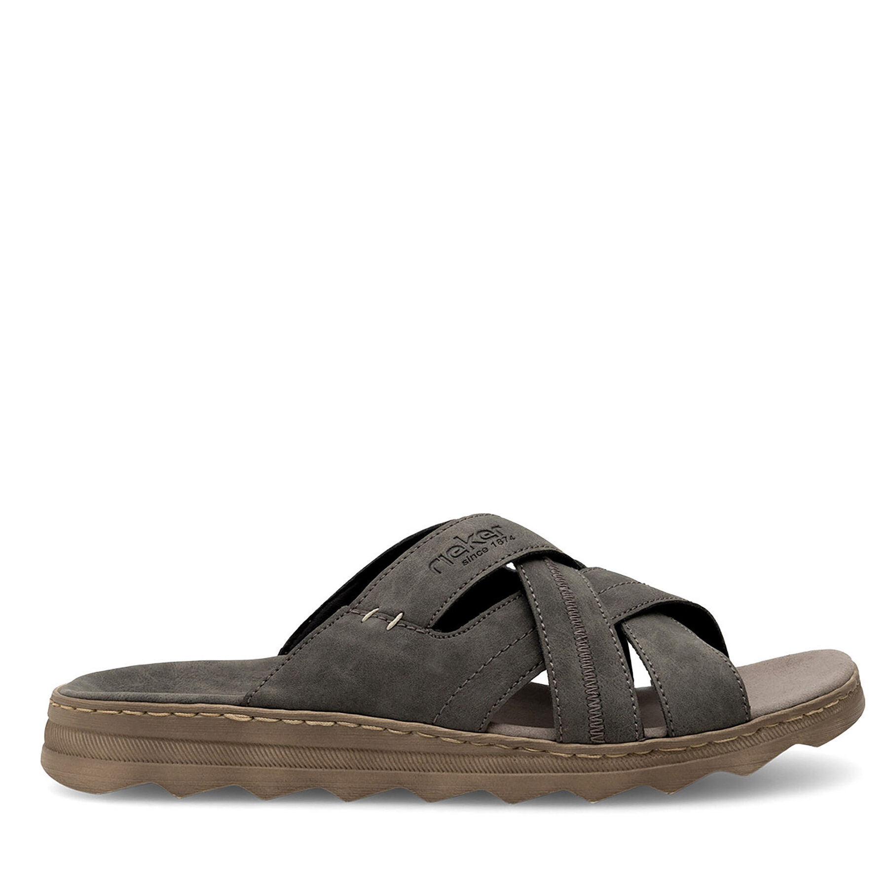 Pantoletten Rieker 21690-45 Grey von Rieker