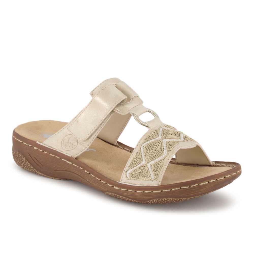Rieker, Flache Pantolette Rieker, Flache Pantolette von Rieker