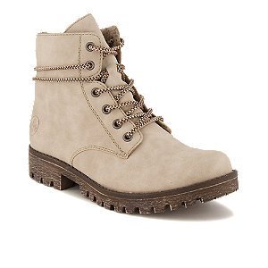 Rieker Damen Schnürboot Beige von Rieker