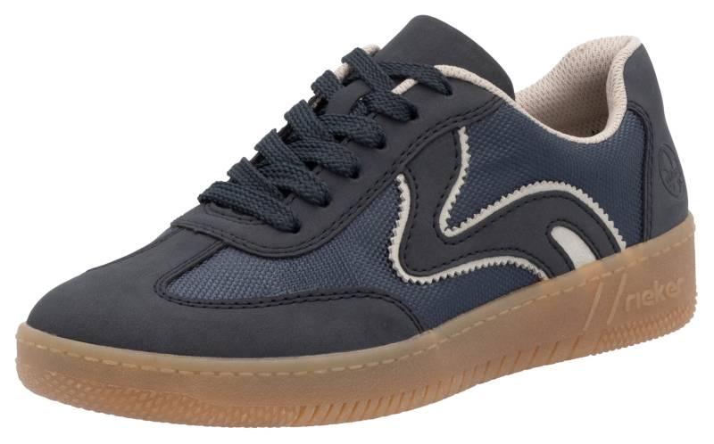 RIEKER Sport Plateausneaker, Freizeitschuh, Halbschuh, Schnürschuh in veganer Verarbeitung von RIEKER Sport