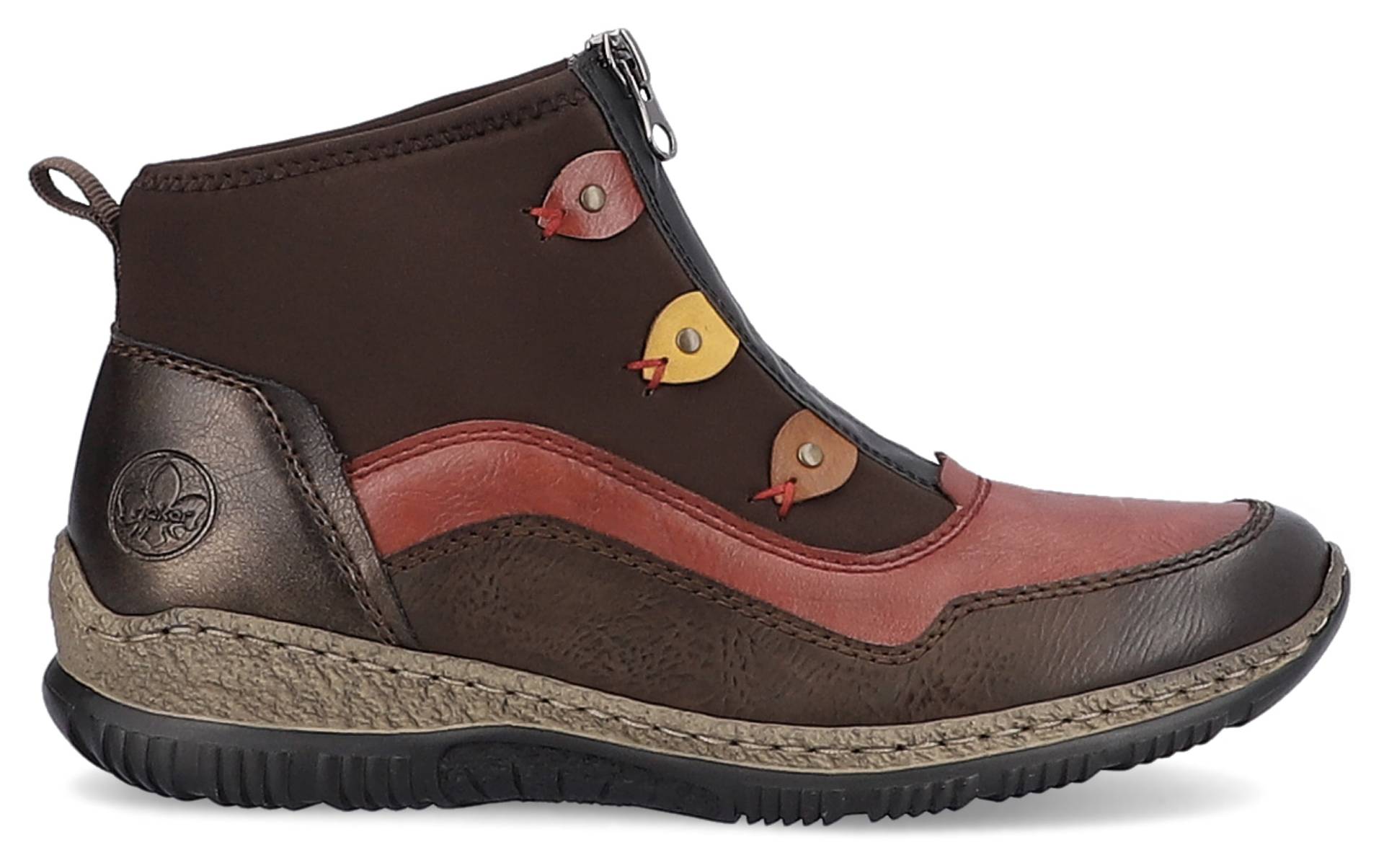 Rieker Schlupfboots, mit kontrastfarbenen Details von Rieker