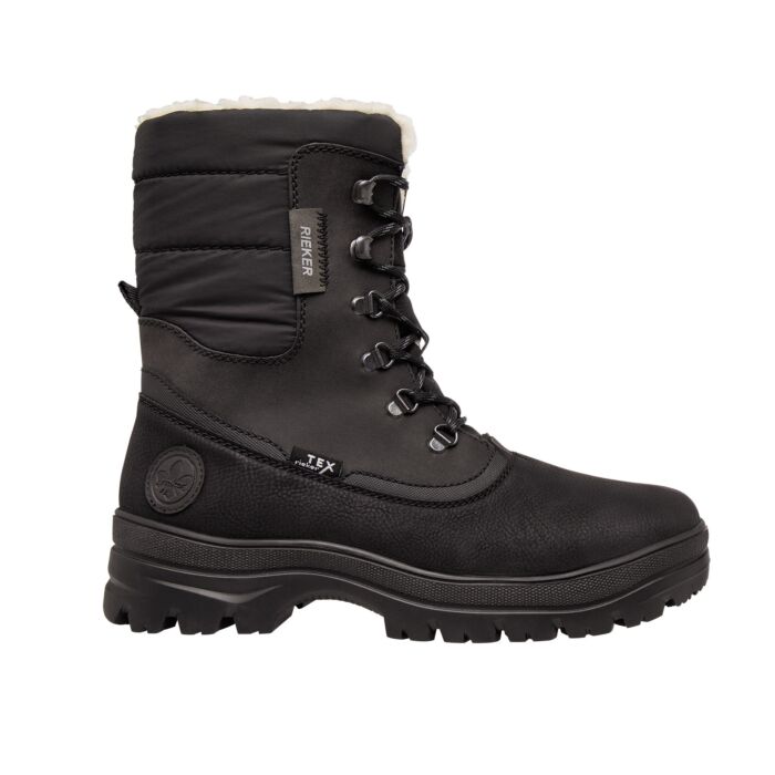 Rieker Schnürstiefel mit Lammwollfutter von Rieker