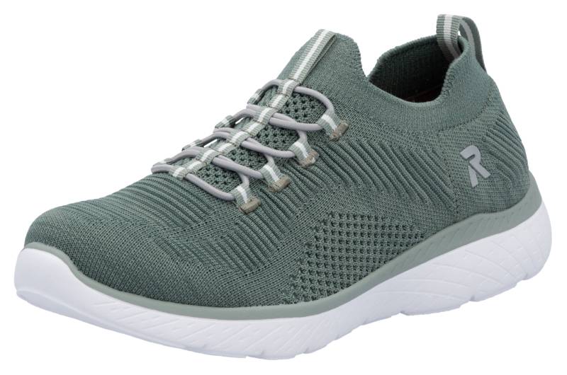 RIEKER Sport Slip-On Sneaker, Slipper, Freizeitschuh, Schlupfschuh mit Elastik-Einstieg von RIEKER Sport