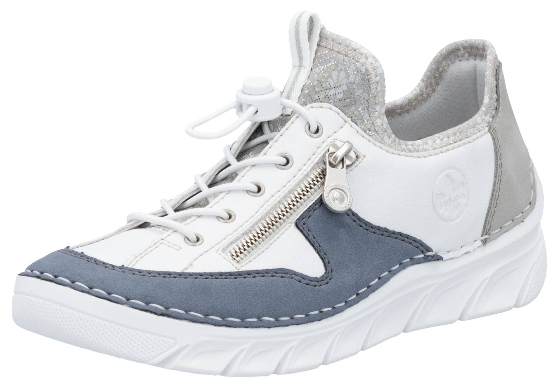Rieker Slip-On Sneaker, Slipper, Freizeitschuh mit kontrastfarbenen Besätzen Rieker Slip-On Sneaker, Slipper, Freizeitschuh mit kontrastfarbenen Besätzen von Rieker
