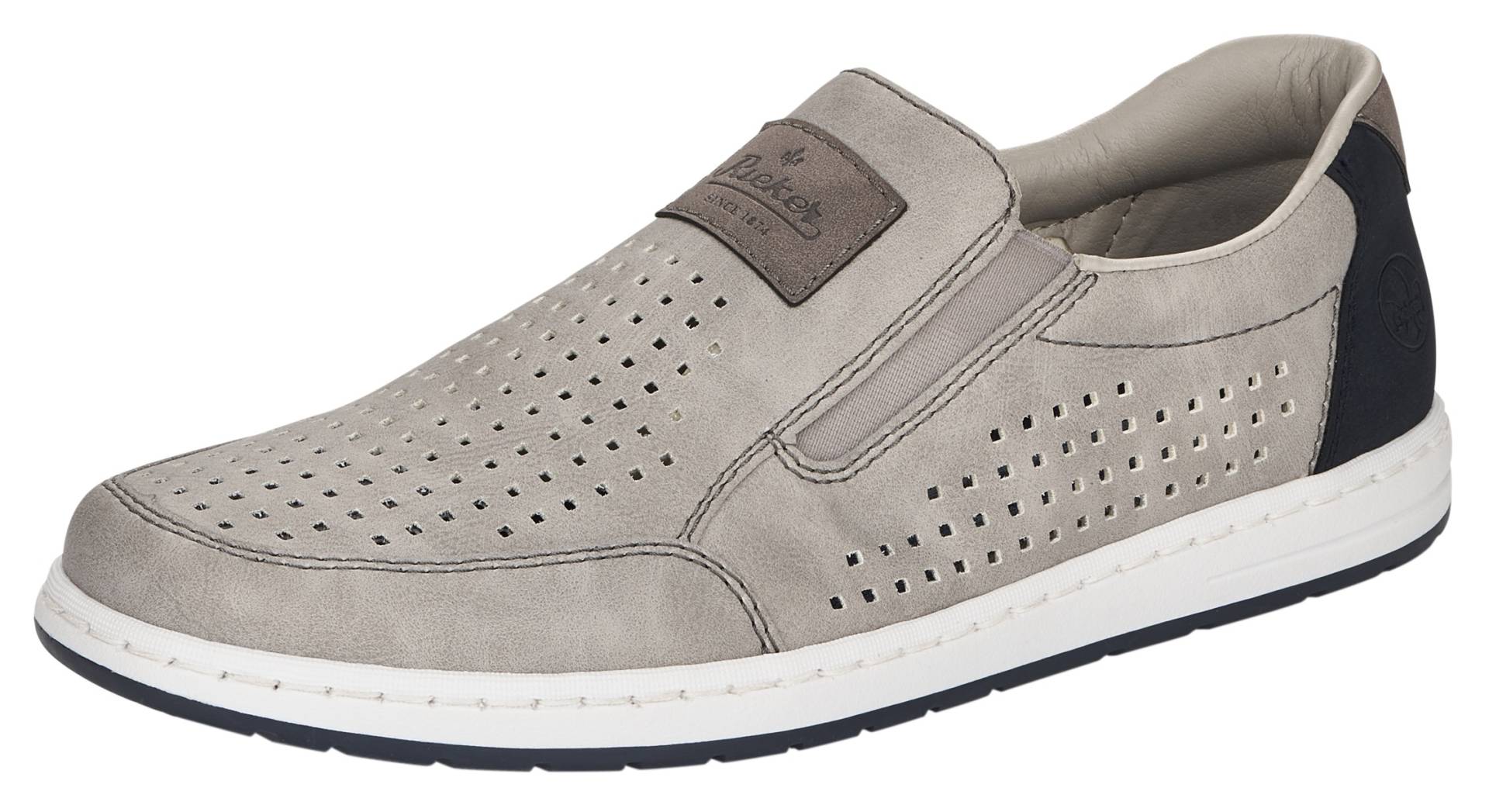 Rieker Slipper, Slip-on Sneaker, Loafer, Komfortschuh mit Gummizug für guten Sitz Rieker Slipper, Slip-on Sneaker, Loafer, Komfortschuh mit Gummizug für guten Sitz von Rieker