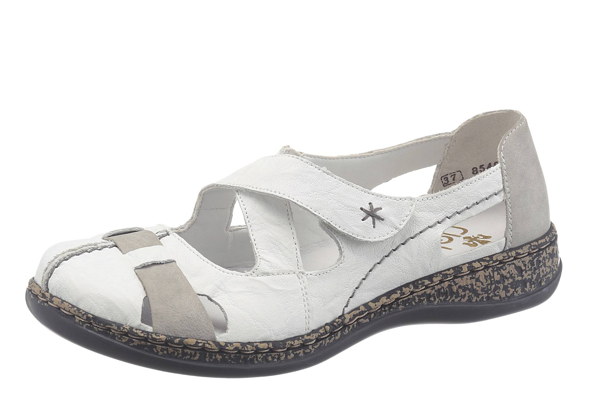 Rieker Slipper, Spangenschuh, Schlupfschuh, Komfortschuh mit Klettverschluss Rieker Slipper, Spangenschuh, Schlupfschuh, Komfortschuh mit Klettverschluss von Rieker
