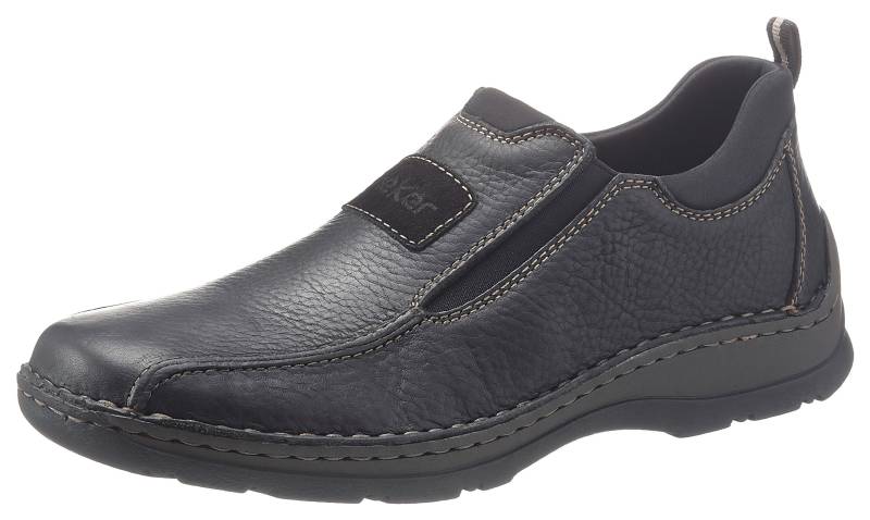 Rieker Slip-On Sneaker, Slipper, Schlupfschuh, Halbschuh, Freizeitschuh mit Stretcheinsätze von Rieker