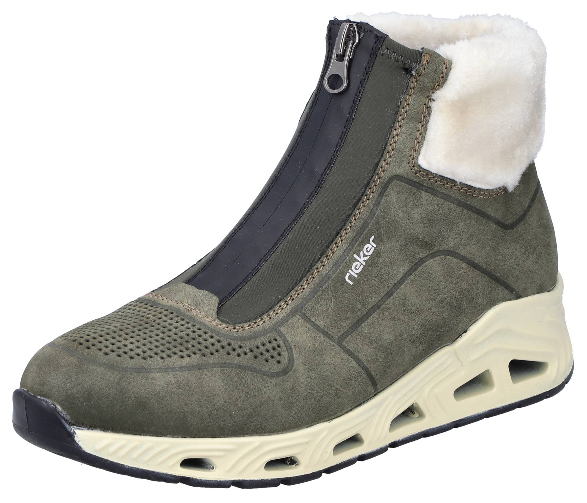 Rieker Sneaker, Freizeitschuh, Schlupfboots mit Vorder-Reissverschluss Rieker Sneaker, Freizeitschuh, Schlupfboots mit Vorder-Reissverschluss von Rieker