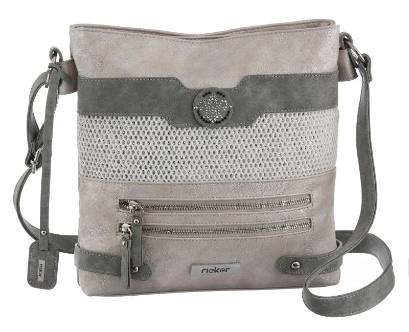 Rieker Umhängetasche, Schultertasche, Damen-Tasche mit praktischem Reissverschluss-Rückfach von Rieker