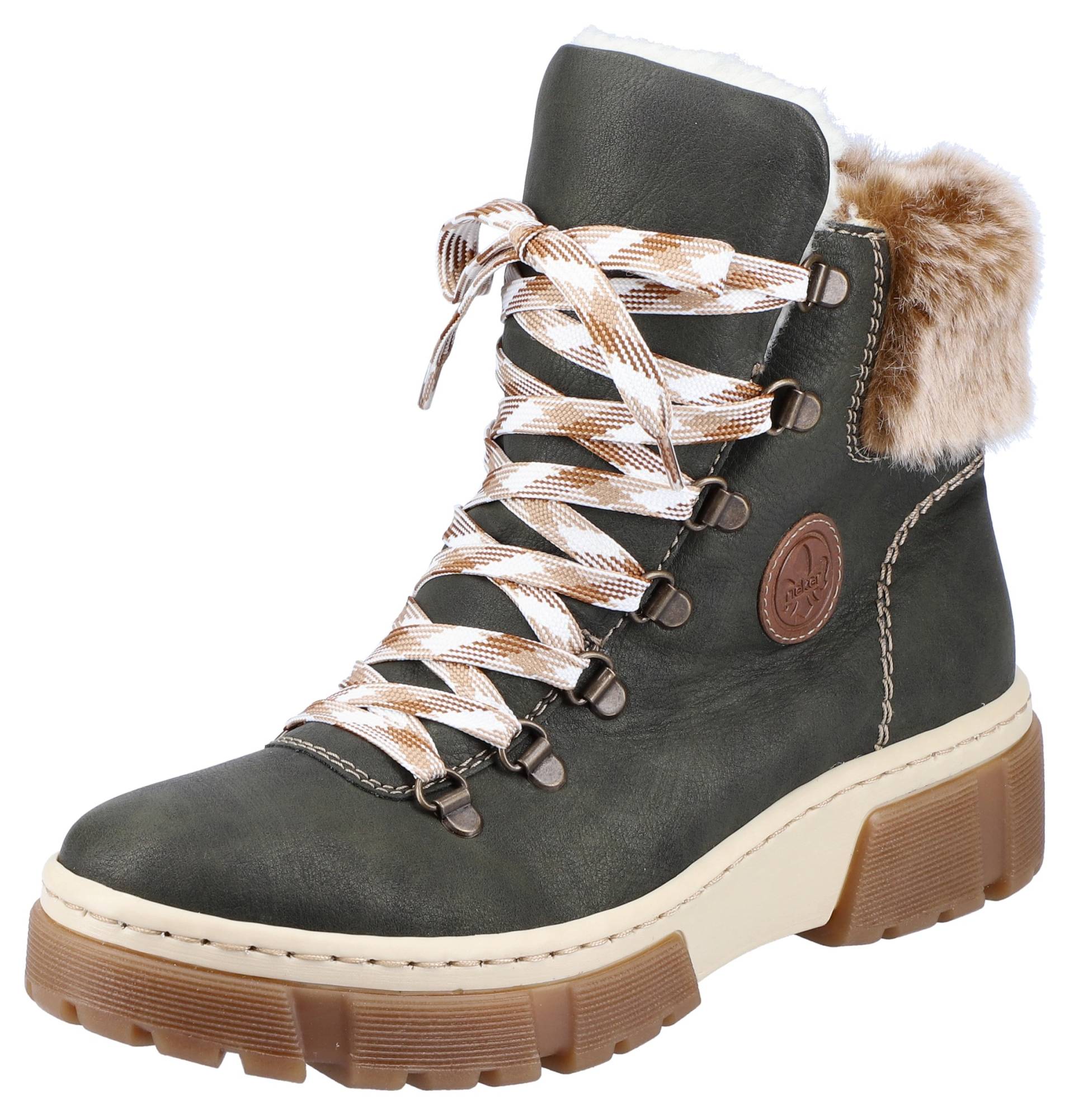 Rieker Winterboots, Winterstiefelette, Schnürboots, Plateau, mit Warmfutter-Ausstattung Rieker Winterboots, Winterstiefelette, Schnürboots, Plateau, mit Warmfutter-Ausstattung von Rieker