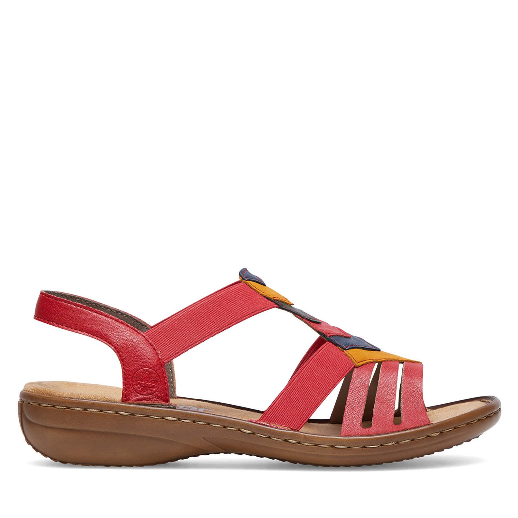 Sandalen Rieker 60804-33 Rot von Rieker